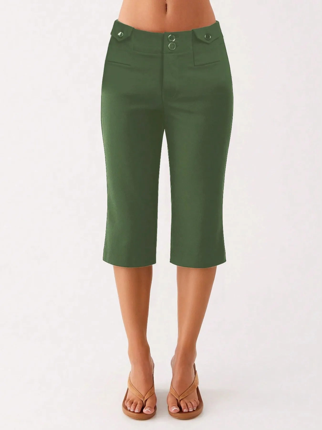 High-Waisted Shorts - Tigbul's Variety Fashion Shop