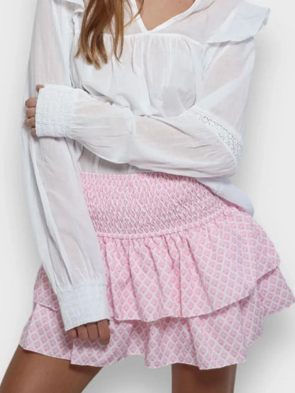 Layered Mini Skirt - Tigbul's Variety Fashion Shop