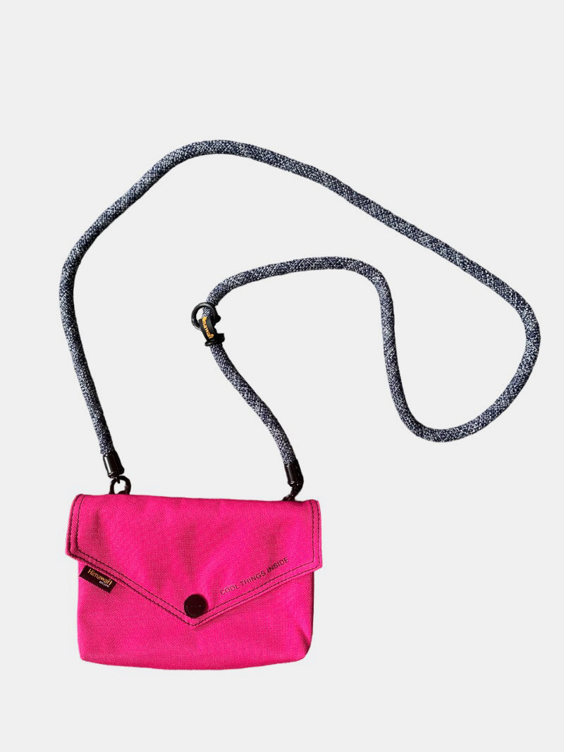 Himawari Solid Color Envelope Shape Crossbody Bag with Removable Strap - Tigbul's Variety Fashion Shop