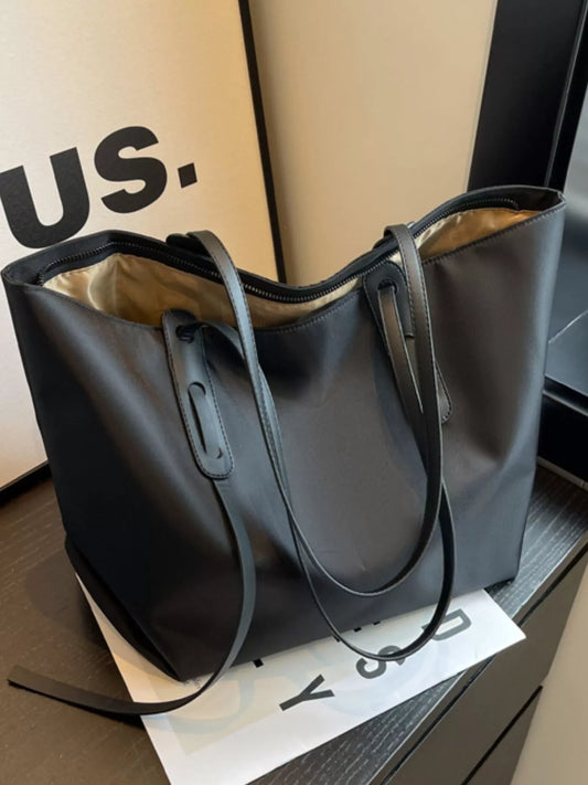 Oxford Cloth Tote Bag - Tigbul's Variety Fashion Shop