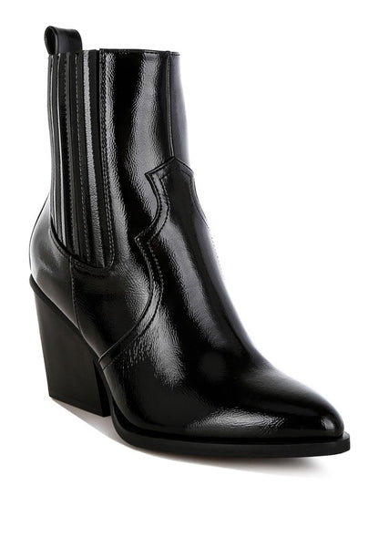 Cornus Pointed Toe Ankle Boots - Tigbul's Variety Fashion Shop