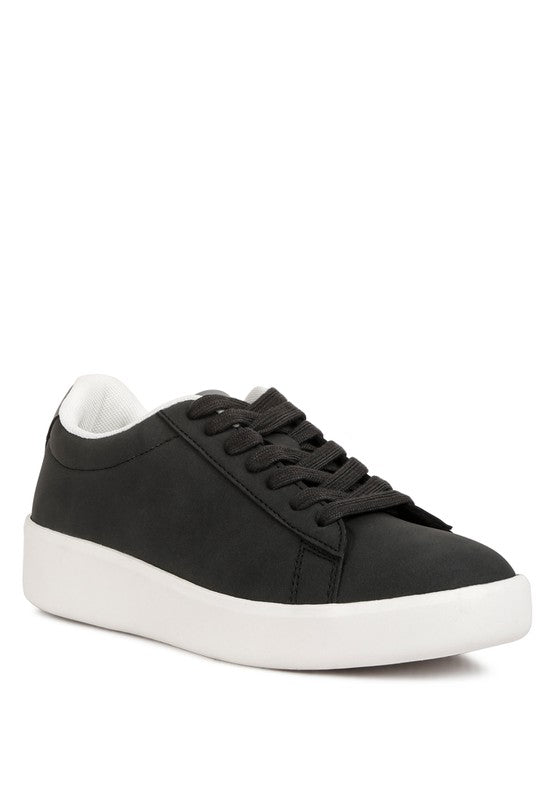 Minky Lace Up Casual Sneakers - Tigbul's Variety Fashion Shop