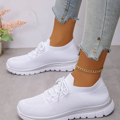 Breathable Mesh Lace Up Athletic - Tigbul's Variety Fashion Shop