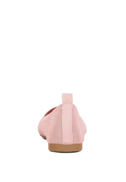 Selaris Fly Knit Slip On Ballerinas - Tigbul's Variety Fashion Shop