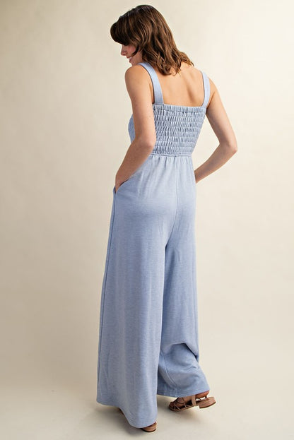 SOFT JERSEY EVERYDAY COMFORTABLE JUMPSUIT - Tigbul's Variety Fashion Shop