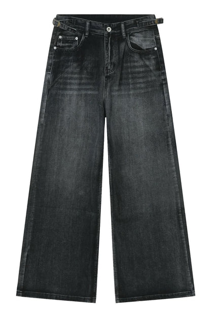 Men's Wide Leg Jeans with Pockets - Tigbul's Variety Fashion Shop