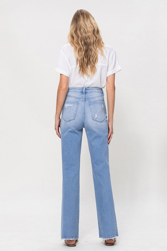 High Rise Vintage Flare Jeans - Tigbuls Variety Fashion