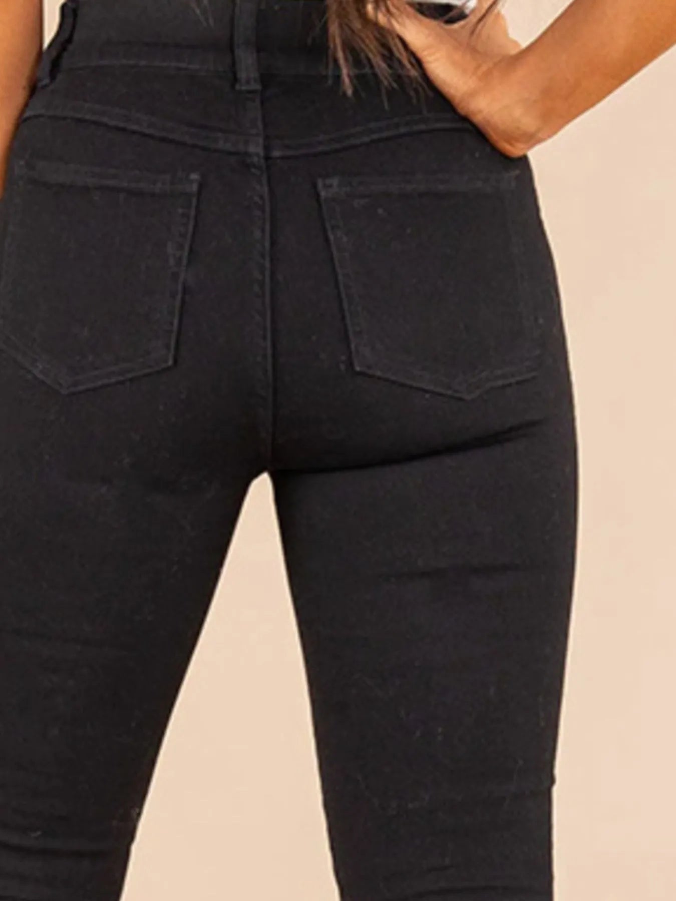 Full Size High-Waisted Flare Jeans Plus Size - Tigbul's Variety Fashion Shop