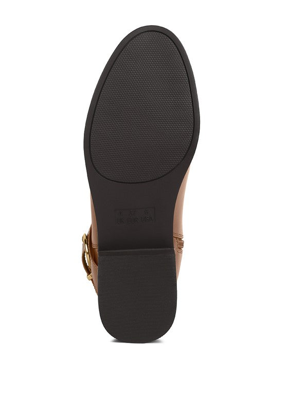 Tan Riding Boots - Tigbul's Variety Fashion Shop