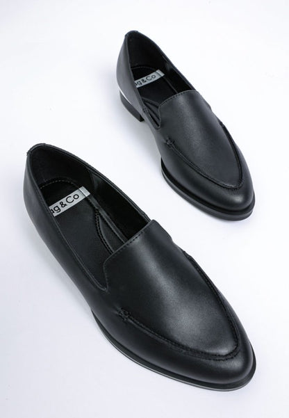 Anna Suede Leather Loafers - Tigbul's Variety Fashion Shop