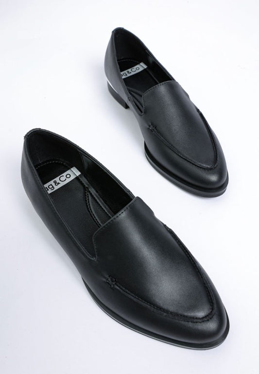 Anna Suede Leather Loafers - Tigbul's Variety Fashion Shop