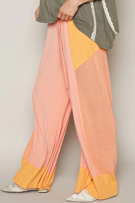 POL Drawstring Wide Leg Pants - Tigbul's Variety Fashion Shop