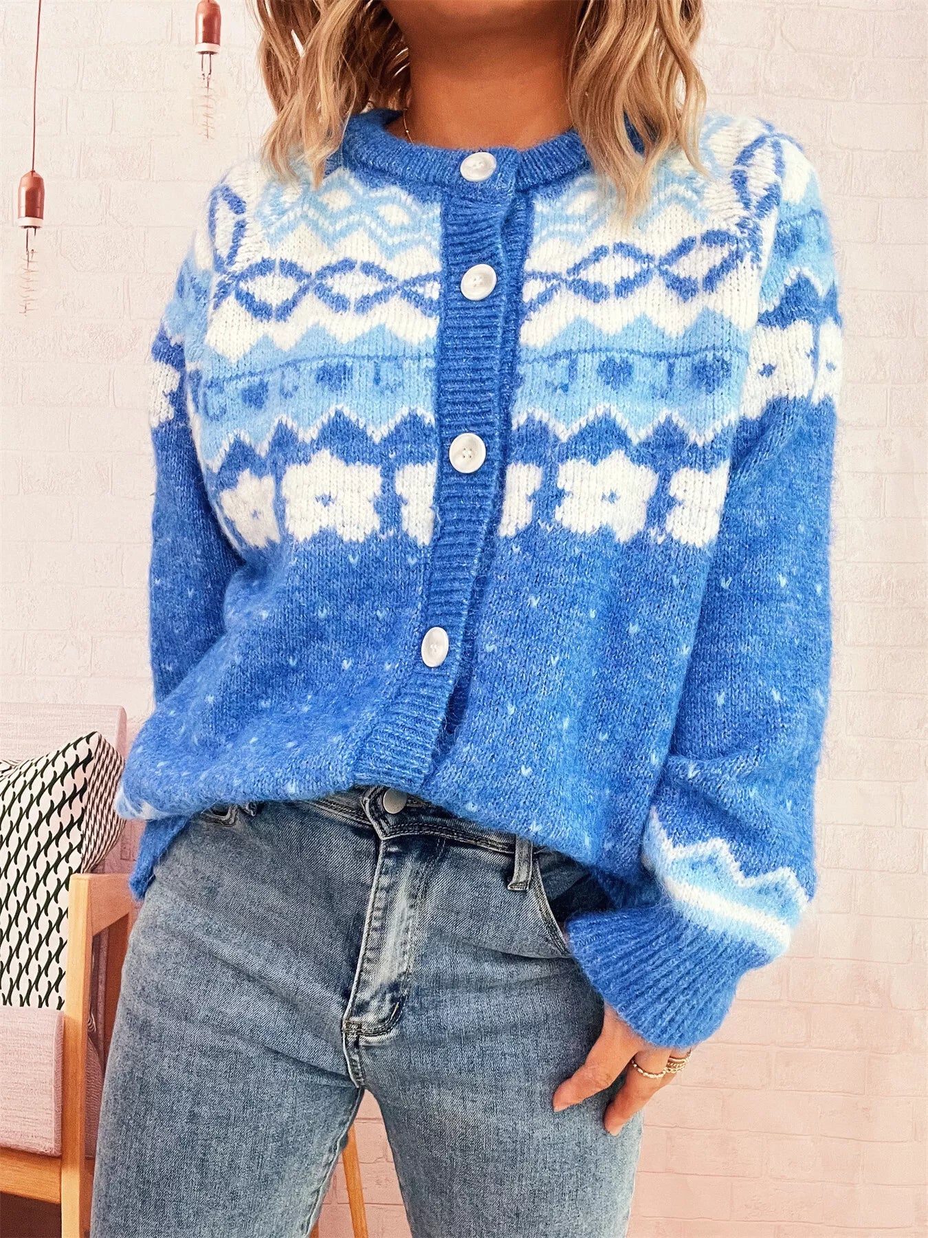 Ribbed Button Down Knit Cardigan - Tigbul's Variety Fashion Shop