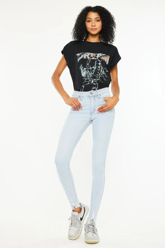 Kancan High Rise Super Skinny Jeans - Tigbul's Variety Fashion Shop