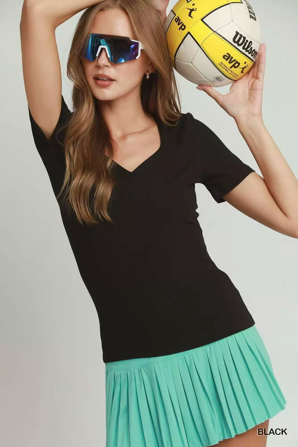Umgee Sweetheart Neckline Front Double-Lined Top - Tigbul's Variety Fashion Shop