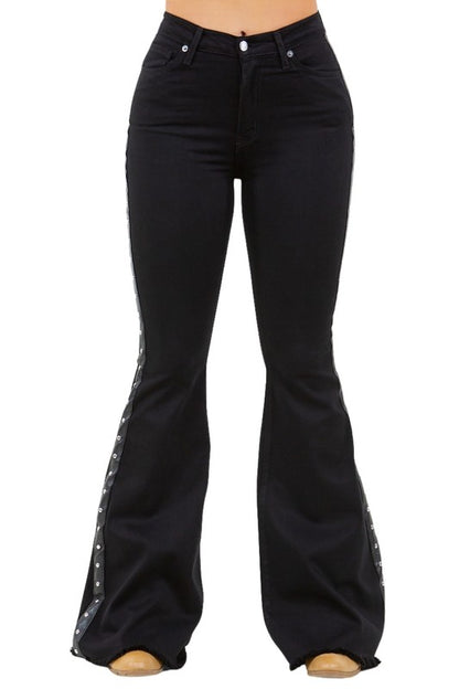 Ropin Bell Bottom Jean Inseam 34 - Tigbul's Variety Fashion Shop