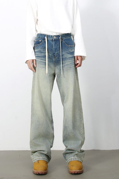 Men's Loose Fit Jeans with Pockets - Tigbul's Variety Fashion Shop