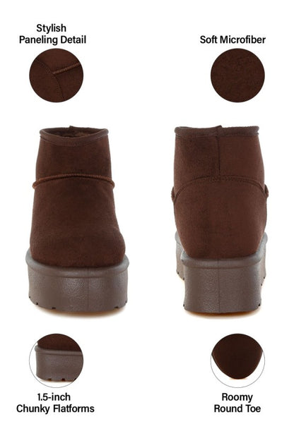 Derta Soft Microfiber Snow Boots - Tigbul's Variety Fashion Shop