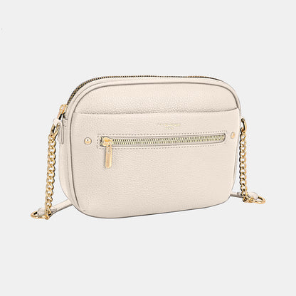 David Jones Chain Detail Small Crossbody Bag - Tigbul's Variety Fashion Shop