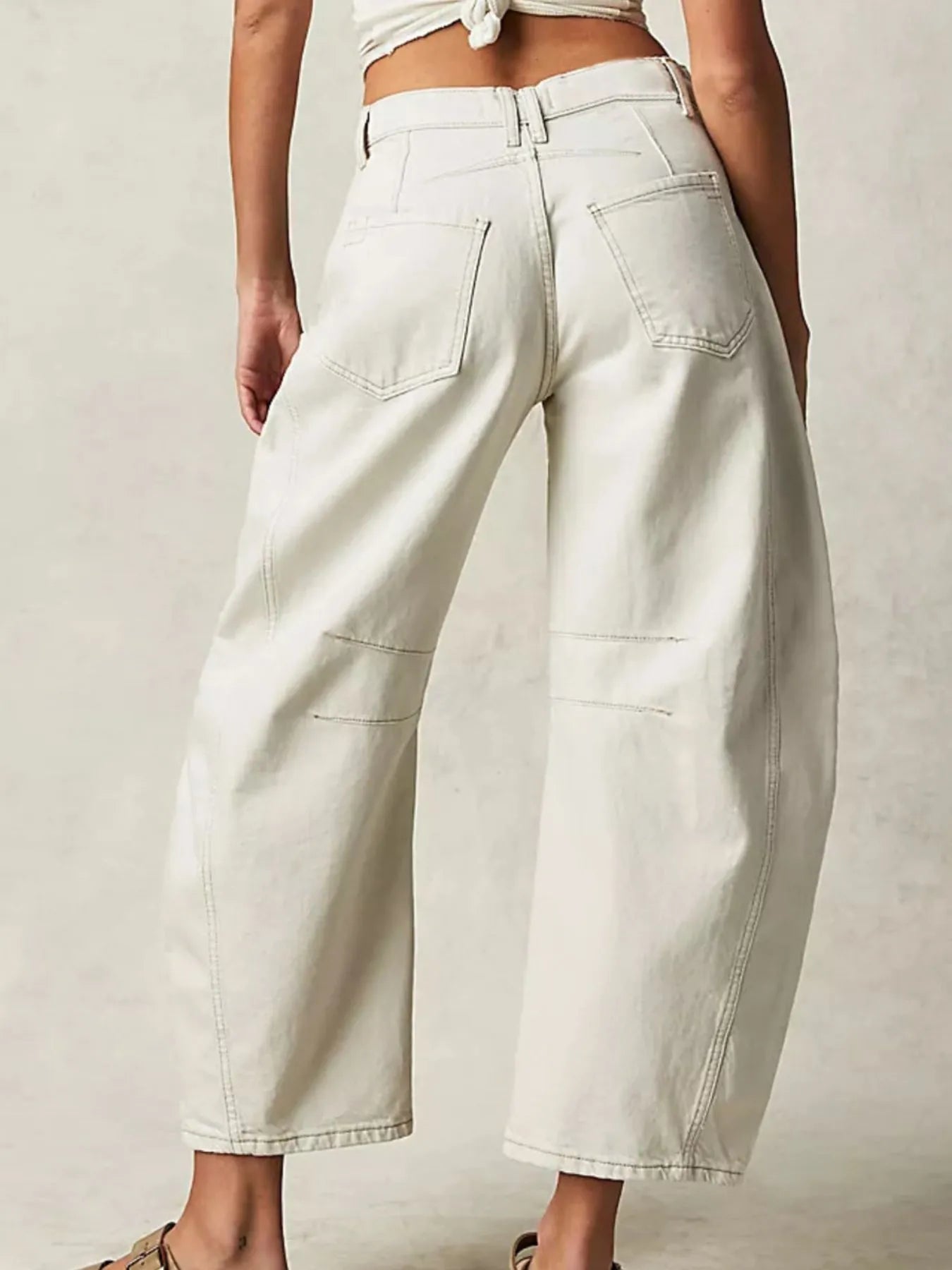 Wide Leg Relaxed Fit Jeans - Tigbul's Variety Fashion Shop