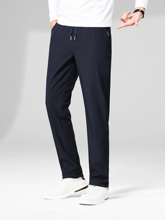 Men's Plus Size Drawstring Pants with Pockets - Tigbul's Variety Fashion Shop