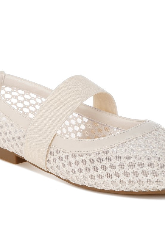 Nayela Mid-Foot Strap Ballerinas - Tigbul's Variety Fashion Shop