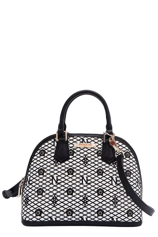 Nicole Lee USA Gracie Dome Satchel - Tigbul's Variety Fashion Shop