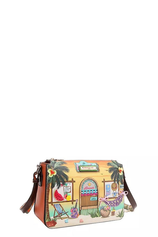 Nicole Lee USA Sun and Sand Crossbody Bag - Tigbul's Variety Fashion Shop