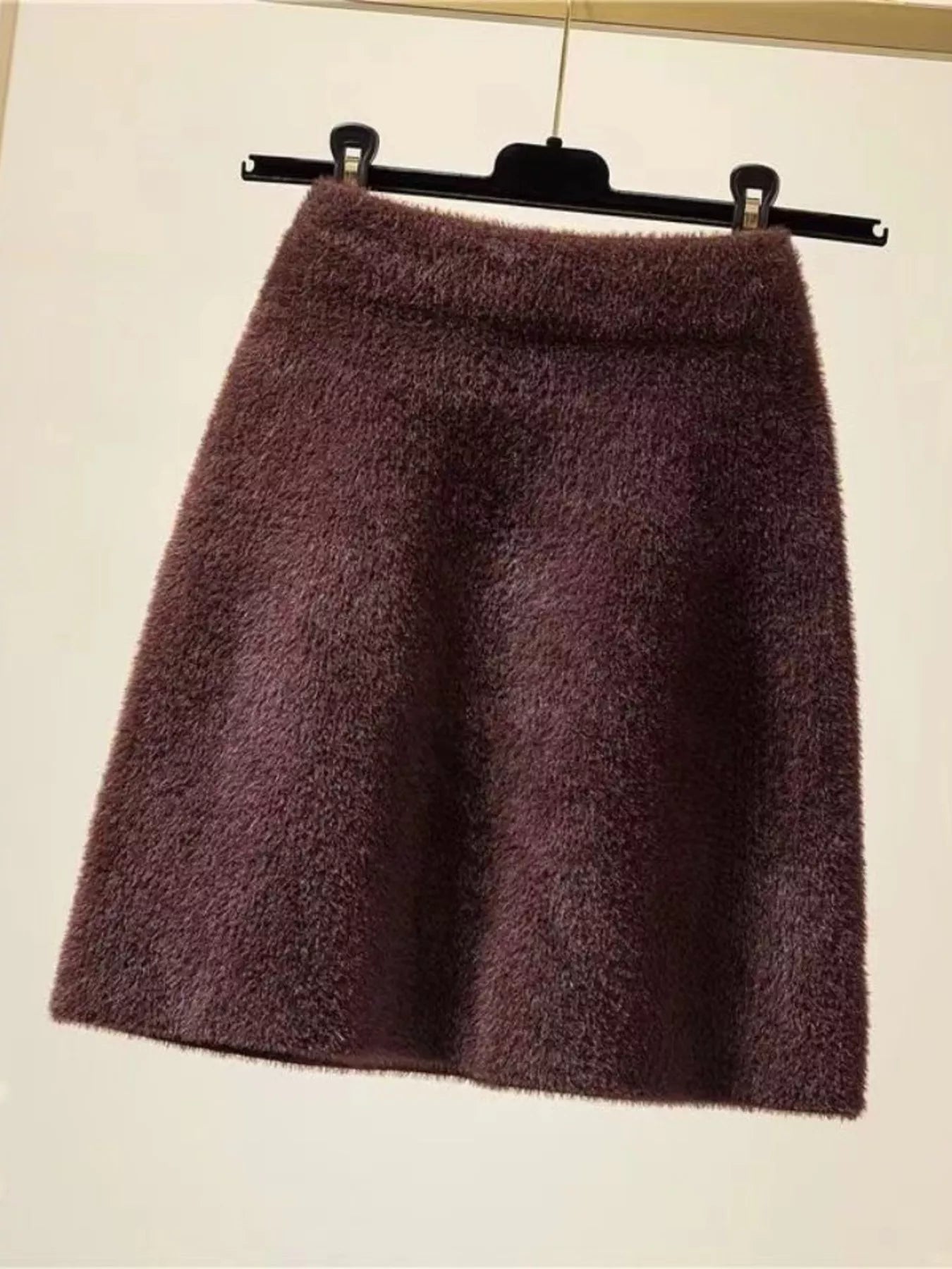 Plush Knit Mini Skirt - Tigbul's Variety Fashion Shop