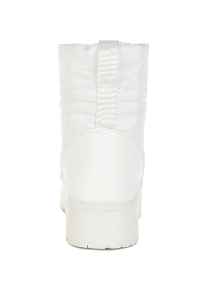 Pacos High Ankle Chunky Snow Boots - Tigbul's Variety Fashion Shop
