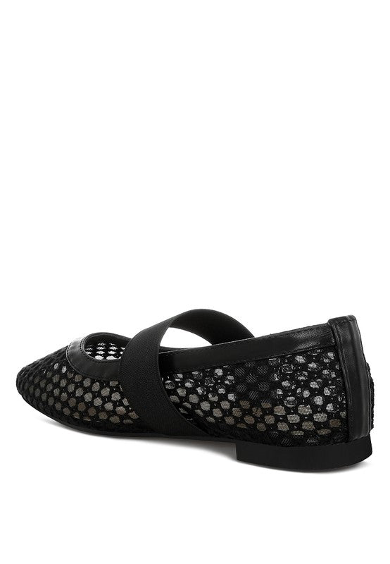 Nayela Mid-Foot Strap Ballerinas - Tigbul's Variety Fashion Shop