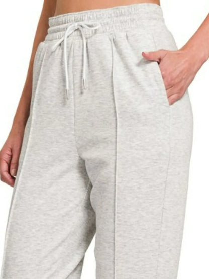 Zenana Drawstring Sweatpants with Pockets - Tigbul's Variety Fashion Shop