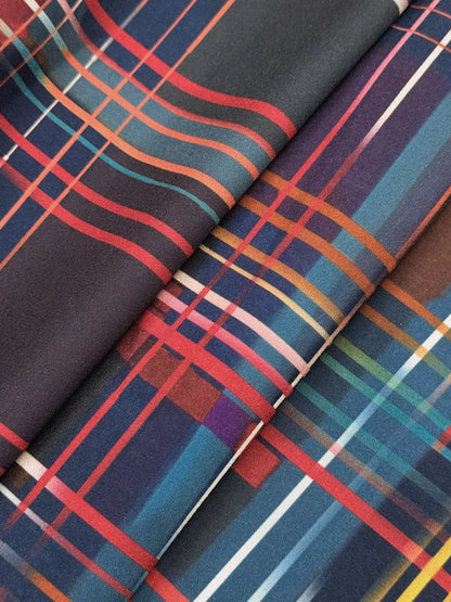 Plaid Long Sleeve Shirt Dress - Tigbul's Variety Fashion Shop