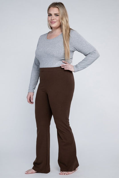 Plus Everyday Flare Bottoms - Tigbuls Variety Fashion