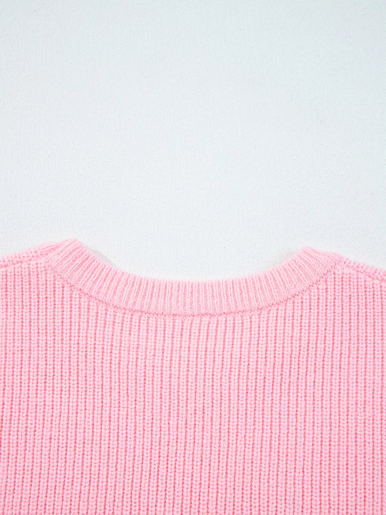 Merry Candy Cane Christmas Crew Neck Sweater - Tigbul's Variety Fashion Shop