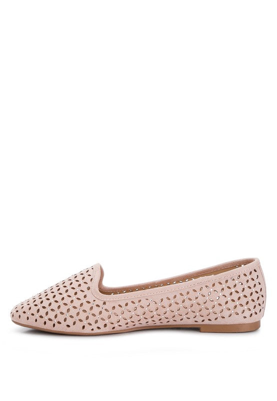 Gordon Perforated Ballerinas - Tigbuls Variety Fashion