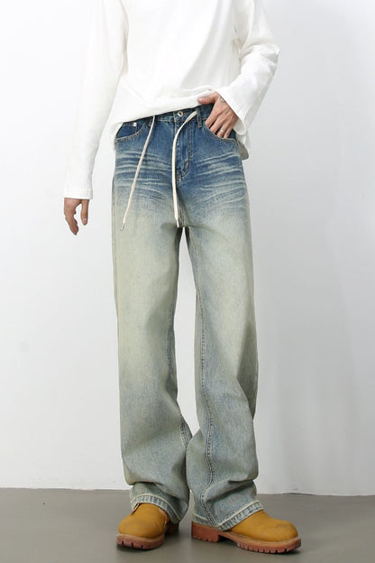 Men's Loose Fit Jeans with Pockets - Tigbul's Variety Fashion Shop