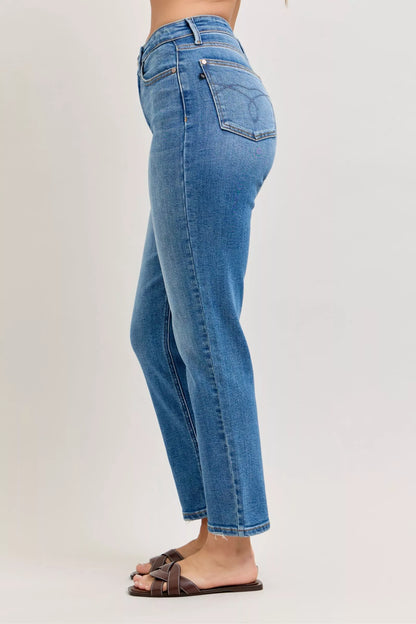 Judy Blue High-Waisted Straight-Leg  Jeans - Tigbul's Variety Fashion Shop