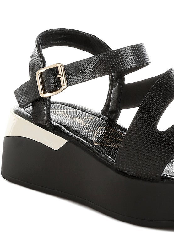 Ronja Chunky Flatform Sandals - Tigbul's Variety Fashion Shop