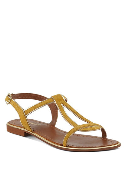 Rag & Co Feodora Flat Slip On Sandals - Tigbuls Variety Fashion