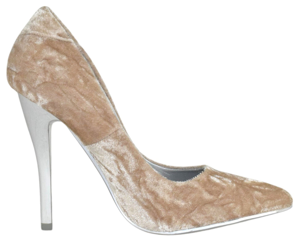 BOMBER Beige Not Just A Pump