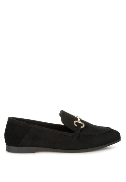 Kingsley Horsebit Embellished Loafers - Tigbul's Variety Fashion Shop