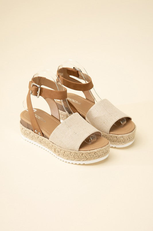 TOPIC-S Espadrille Ankle strap Sandals - Tigbuls Variety Fashion