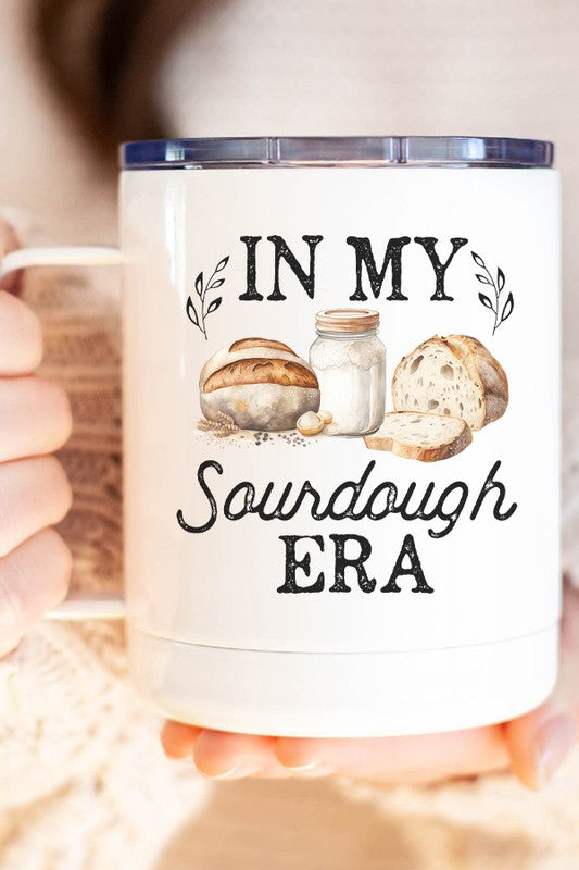 In My Sourdough Era Stainless Steel Travel Mug - Tigbul's Variety Fashion Shop