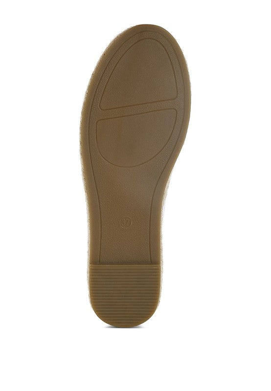 Manara Mesh Espadrille Loafers - Tigbul's Variety Fashion Shop
