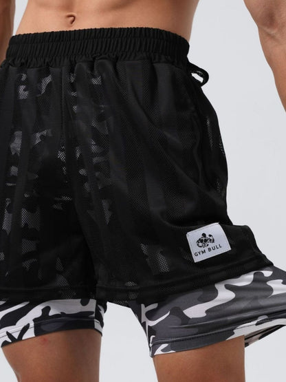 Men's Plus Size Elastic Waist Shorts - Tigbul's Variety Fashion Shop