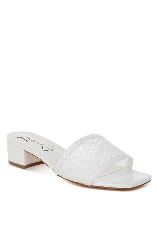 Faria Slip-On Low Block Heels - Tigbul's Variety Fashion Shop