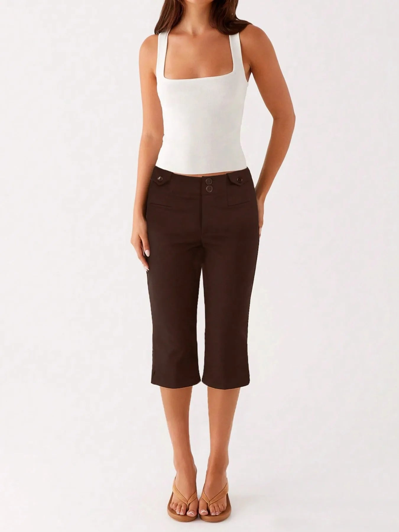 High-Waisted Shorts - Tigbul's Variety Fashion Shop