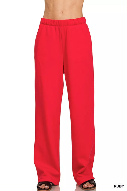 Zenana Fleece Sweatpant with Pockets - Tigbul's Variety Fashion Shop