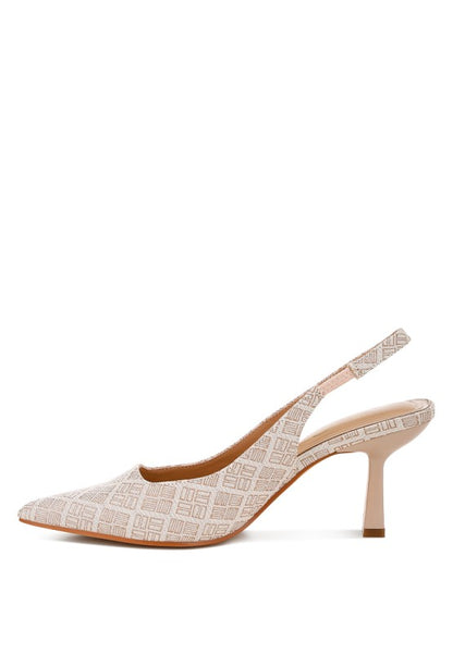 Faina Pointed Toe Kitten Heel Pumps - Tigbul's Variety Fashion Shop